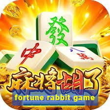 fortune rabbit game